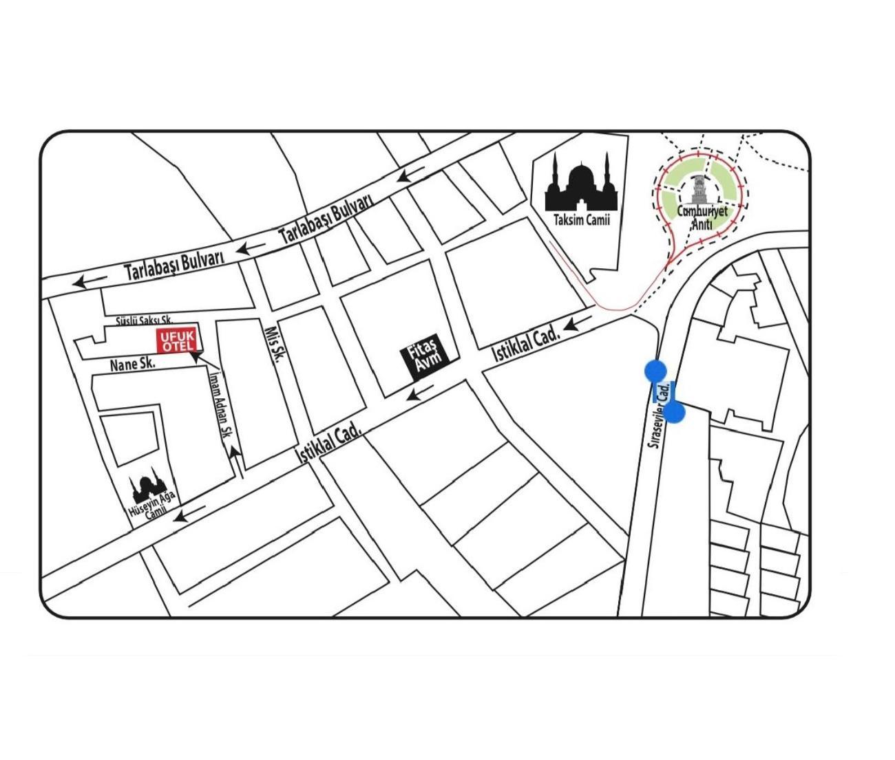 Ufuk Hotel 伊斯坦布尔 外观 照片